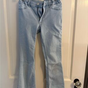 H&M Light Blue Flare Girls Jeans
